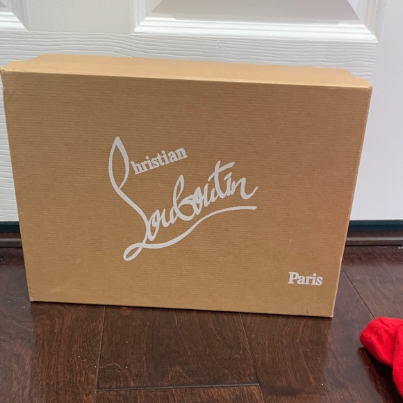 Christian Louboutin Glittering Gray Heels - Picture 7 of 13